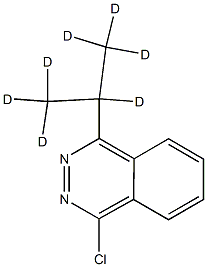 1-Chloro-4-(iso-propyl-d7)-phthalazine Structure
