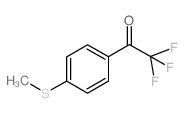 Ethanone, 2,2,2-trifluoro-1-[4-(methylthio)phenyl]- (9CI)结构式