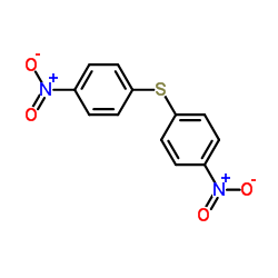 双(4-硝基苯基)硫醚结构式