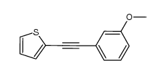 (m-anisyl)(2-thienyl)acetylene结构式