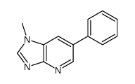 1-methyl-6-phenylimidazo[4,5-b]pyridine Structure
