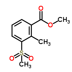 Methyl 2-methyl-3-(methylsulfonyl)benzoate Structure