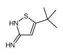 5-叔丁基1,2-噻唑-3-胺结构式