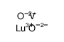 lutetium(3+),oxygen(2-),vanadium Structure