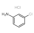 Benzenamine, 3-chloro-,hydrochloride (1:1) Structure