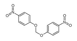 1-nitro-4-[(4-nitrophenoxy)methoxy]benzene结构式