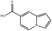 吲哚嗪-7-羧酸结构式