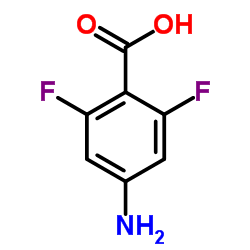 4-Amino-2,6-difluorobenzoic acid Structure