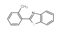 2-(邻甲苯)苯并噻唑结构式