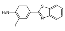 4-(1,3-benzothiazol-2-yl)-2-iodoaniline Structure