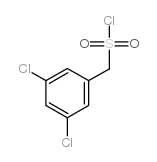 (3,5-Dichlorophenyl)methanesulfonyl chloride structure