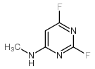 2,6-氟-N-甲基-4-氨基嘧啶结构式
