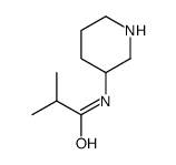 Propanamide,2-methyl-N-3-piperidinyl- Structure