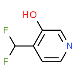 4-(二氟甲基)吡啶-3-醇结构式