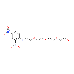 DNP-PEG4-alcohol结构式