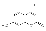 4-羟基-7-甲基香豆素结构式