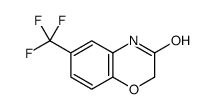 6-(三氟甲基)-2 H -苯并[ b ] [1,4]恶嗪-3(4H )-酮结构式
