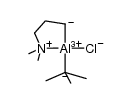 tert-butylchloro[3-(dimethylamino)propyl]aluminum Structure