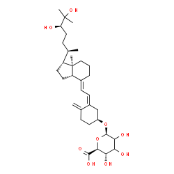 Secalciferol 3-Glucuronide结构式