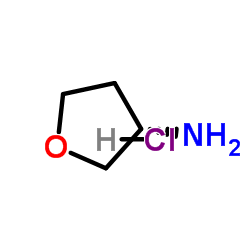 (S)-tetrahydrofuran-3-amine hydrochloride Structure