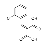 2-[(2-chlorophenyl)methylidene]propanedioic acid结构式