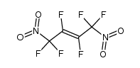 1,1,2,3,4,4-hexafluoro-1,4-dinitrobut-2-ene结构式
