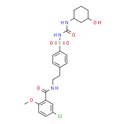 3-hydroxyglibenclamide Structure