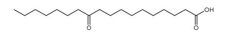 11-oxooctadecanoic acid结构式