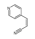 2-Propenenitrile,3-(4-pyridinyl)-(9CI)结构式