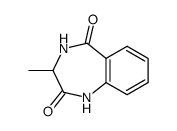3-Methyl-3,4-dihydro-1H-benzo[e][1,4]diazepine-2,5-dione Structure