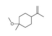 1-methoxy-1-methyl-4-(1-methylvinyl)cyclohexane Structure