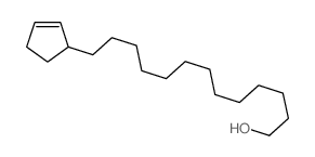 2-Cyclopentene-1-tridecanol,(1S)-结构式