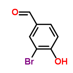 3-Bromo-4-hydroxybenzaldehyde Structure