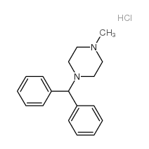盐酸苯甲嗪结构式