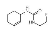 3-(1-cyclohex-2-enyl)-1-(2-fluoroethyl)urea结构式
