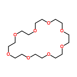 1,4,7,10,13,16,19,22-Octaoxacyclotetracosane Structure