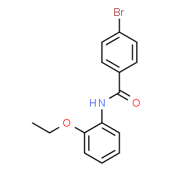 4-Bromo-N-(2-ethoxyphenyl)benzamide Structure
