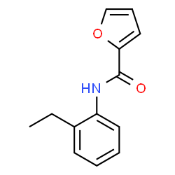 2-Furancarboxamide,N-(2-ethylphenyl)-(9CI) Structure