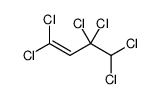 1,1,3,3,4,4-Hexachloro-1-butene结构式