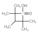 1-Hydroxy-2,2,3,4,4-pentamethylphosphetane 1-oxide Structure