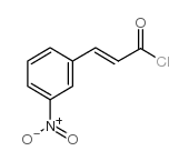 3-nitrocinnamoyl chloride structure