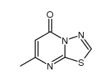 7-methyl-5H-1,3,4-thiadiazolo[3,2-a]pirimidin-5-one结构式