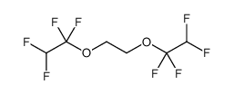 1,2-bis-(1,1,2,2-Tetrafluoroethoxy)ethane Structure