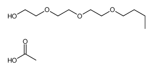 acetic acid,2-[2-(2-butoxyethoxy)ethoxy]ethanol结构式