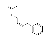 (Z)-4-Phenyl-2-buten-1-yl acetate Structure