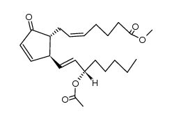 15(S)-acetate Prostaglandin A2 methyl ester Structure