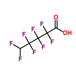 2,2,3,3,3,4,4,5,5-八氟戊酸结构式