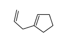 1-(2-Propenyl)cyclopentene结构式