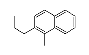 1-methyl-2-propylnaphthalene结构式