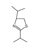 (4R)-(9CI)-4,5-二氢-2,4-双(1-甲基乙基)-噻唑结构式